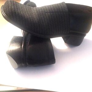 STUART WEITZMAN Slip on,
Vintage Loafers, gray fabric